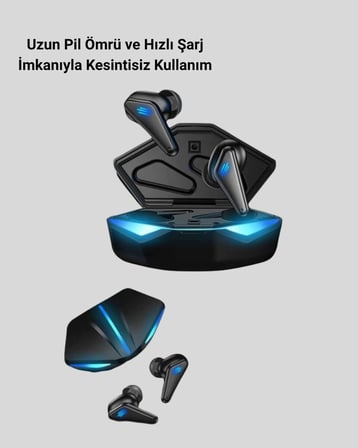 Profesyonel Bluetooth 5.0 Kulaklık – Dokunmatik Kontrol 3D Surround Ses