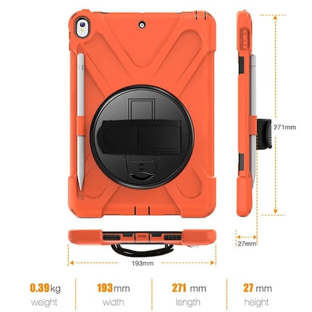 İPad Pro 10.5 Air10.5 2019 Kalem Yerli Standlı Zırh Kılıf Shockproof case-(5775