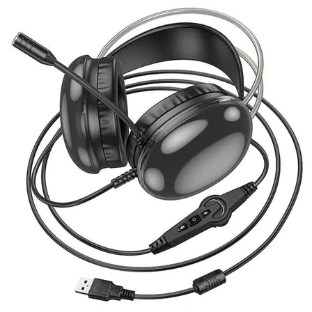HOCO W109 Plus Rich USB7.1 Gaming Kulaküstü Kulaklık-(5775)