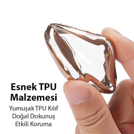 Dux Ducis Samo Series Apple Watch 45mm için Soft TPU Full Koruma Ultra İnce Siliko