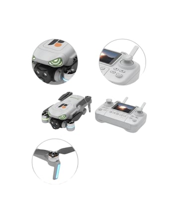 360° Takla ve Çift Kamera Özellikli Hobi Drone