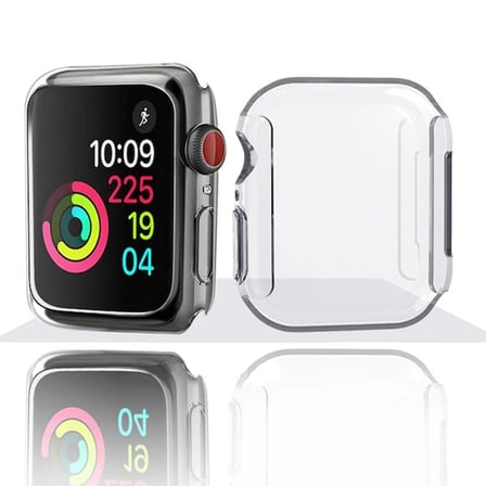 Ally Apple İWatch 44mm 360 Koruma Ultra Slim Silikon Kılıf-(5775)