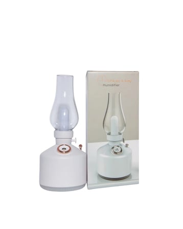 280 ml Retro Tasarım LED Işıklı USB Nemlendirici Aroma Difüzör