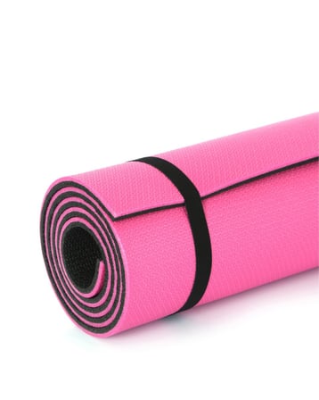 10 mm Fitness Yoga Matı Kaymaz Yüzey Çift Taraflı Kullanım Dayanıklı Eva Malz