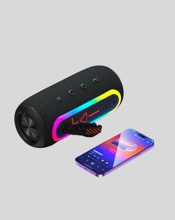 Taşınabilir Şarjlı Bluetooth Hoparlör Güçlü Bas