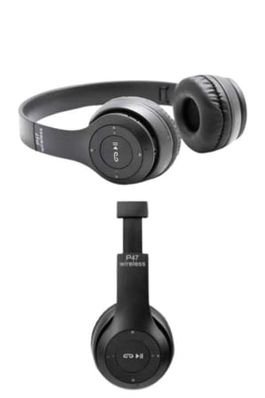 Wireless 5.0 Bluetooth Kablosuz Kulaklık ANC Özellikli Kulak Üstü Ayarlanabilir