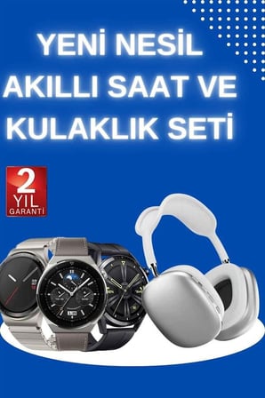Yeni Nesil Sesli Görüşme Akıllı Saat ve Powerbank Çoklu Şarj Girişli Bluetoo