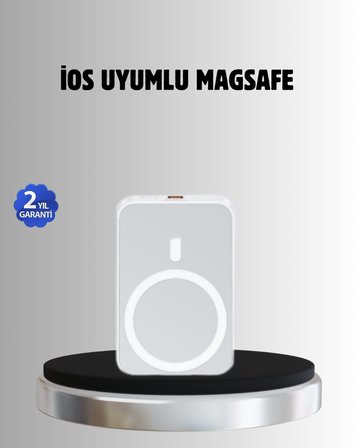 MagSafe Battery Pack – Kablosuz Hızlı Şarj Kompakt ve Taşınabilir Güç Banka