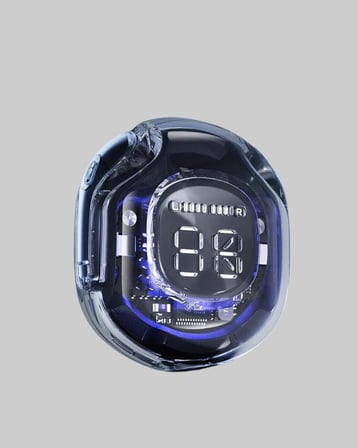 Bluetooth 5.3 Kablosuz Kulaklık HiFi Stereo ve Ekstra Bass Dijital Ekranlı