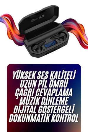 Çağrı Cevaplayabilen Akıllı Saat 5.2 Bluetooth Bağlantılı Gaming Kulaklık