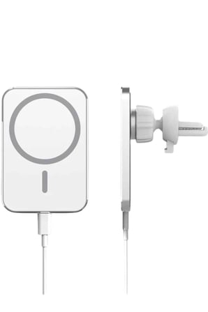 Kablosuz Şarj Aleti Magsafe Araç Içi Manyetik Şarj 15W İOS Uyumlu