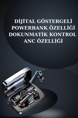 Dijital Göstergeli Powerbank Bluetooth Kulaklık ve Yeni Nesil Amoled Ekran Akıll?