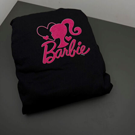 PENYA  Barbie Servis Kılıfı  Koltuk Kılıfı Pamuk Penye SİYAH