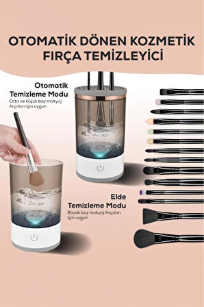 Otomatik Makyaj Fırçası Temizleme Makinesi