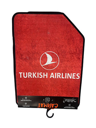 Universal AIRLINES Kırmızı Dekor Paspas Kaydırmaz Taban Yıkanablir