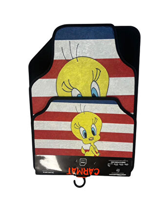 Universal Tweety TİVİTİ Dekor Paspas Kaydırmaz Taban Yıkanablir