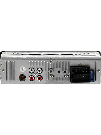 Oto Teyp 4*50W Bletooth Sd Aux Çift Usb'li Çift Amfi Çıkışı (YENİ TİP KISA KASA)