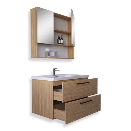 Teta Home Batum 80 Cm Mdf Banyo Dolabı Seti