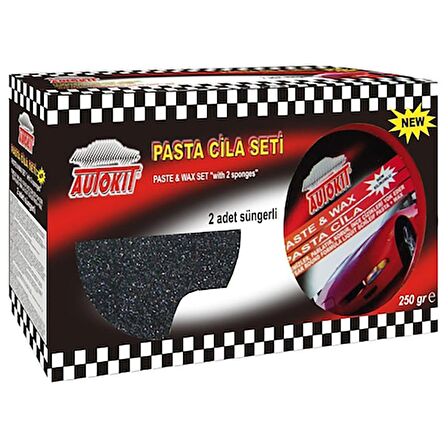 Autokit Pasta Cila Set 2 Süngerli