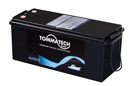 TommaTech 25.6 V 100 AH Marin Bluetooth Lityum Batarya