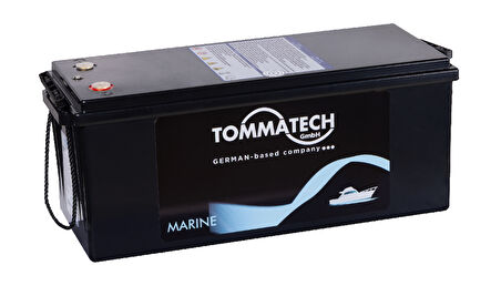 TommaTech 25.6 V 100 AH Marin Bluetooth Lityum Batarya