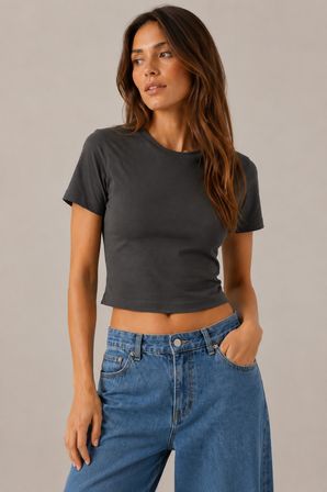 Basic Crop T-Shirt