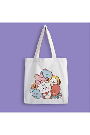 BTS - ARMY Bez Çanta - Emoji