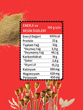 Katkısız Doğal Afyon Sarı Haşhaş Ezmesi - 1 Kg