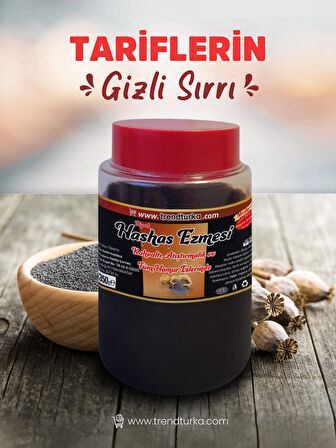 Afyonkarahisar Siyah Haşhaş Ezmesi 100% Doğal 350 gr