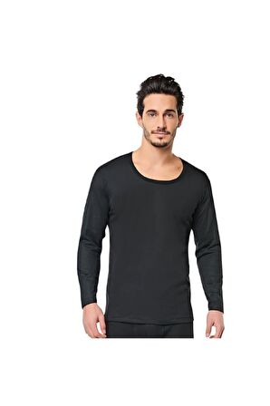 Erkek Siyah -20 derece korumalı Termal Üst Içlik