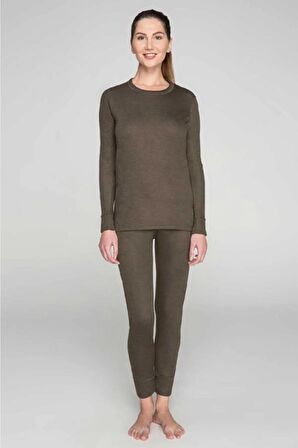 BONBONETTİ Unisex Haki Termal Içlik Takım