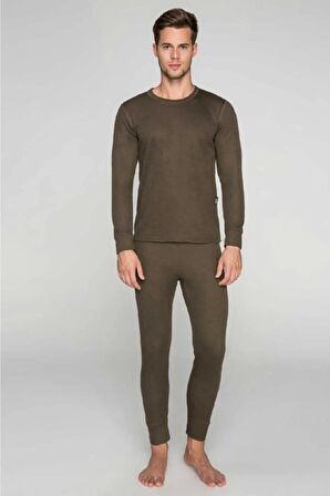 BONBONETTİ Unisex Haki Termal Içlik Takım