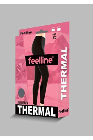 Kadın Siyah 102 Termal Içlik Tayt