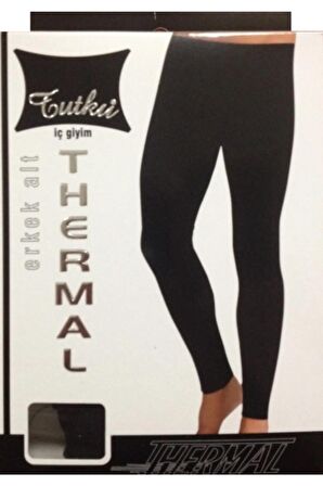 Erkek Siyah Termal Alt İçlik