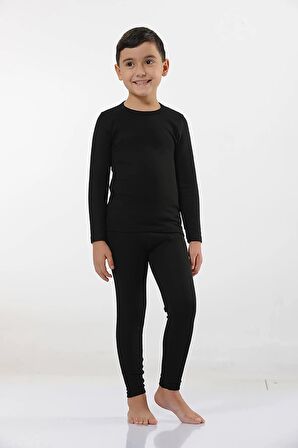 Unisex Çocuk Siyah Termal Body Mkt2005