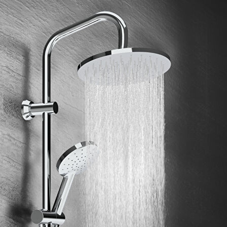 Creavit SH640 Tepe Duş Sistemi ve Liva Banyo Bataryası LV2500