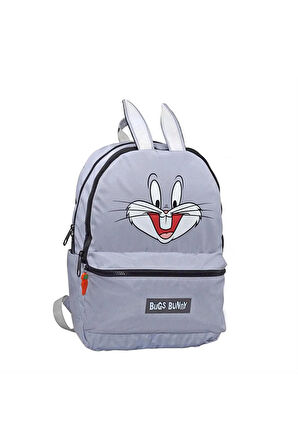 LİSANSLI Bugs Bunny Looney Tunes Sırt Çantası KULAKLI