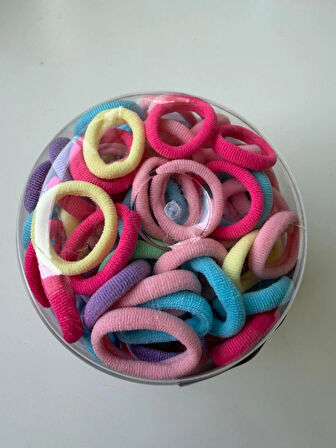 Kutulu Minik Renkli Lastik Toka Hediye