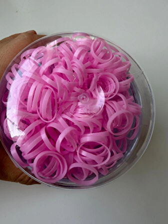 Kutulu Minik Renkli Lastik Toka Hediye