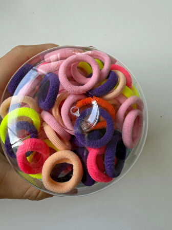 Kutulu Minik Renkli Lastik Toka Hediye