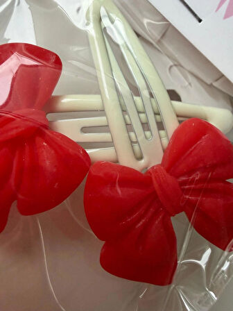 Renkli Çıtçıtlı 2'li Fiyonk Toka