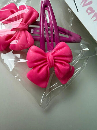 Renkli Çıtçıtlı 2'li Fiyonk Toka