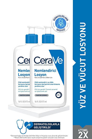 Cerave Nemlendirici Losyon 473 ml 2 Adet
