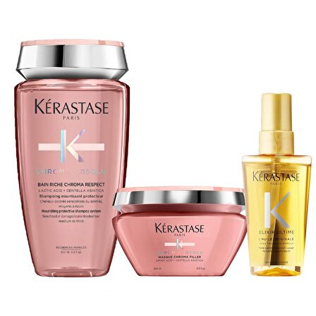 Kerastase Chroma Absolu Boyalı Saçlara Özel Set