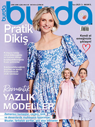 Burda Dergi Pratik Dikiş 2025/02