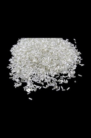 Gümüş Burgulu Boru 6x2 mm Boncuk 100 Gr