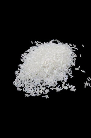 Beyaz Janjan Burgulu Boru 6x2 mm Boncuk 100 Gr