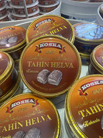 KOSKA TENEKE KAKAOLU HELVA 400 GR KOLİ 12 ADET