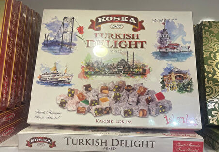 KOSKA KARIŞIK LOKUM 900 GR KOLİ 12 ADET