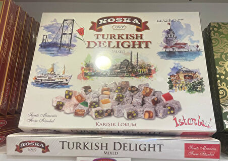 KOSKA KARIŞIK LOKUM 900 GR KOLİ 12 ADET